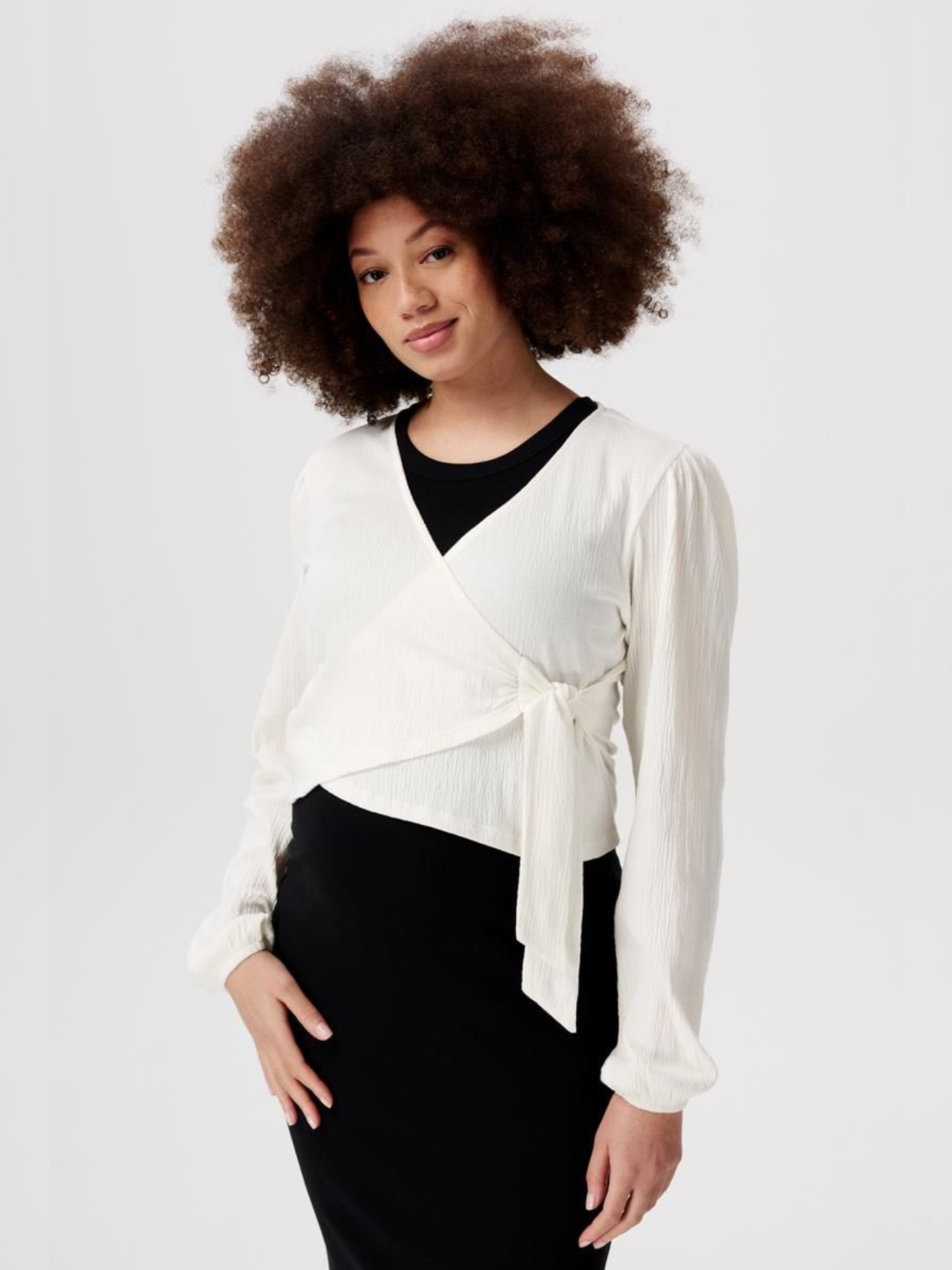 Cardigan de grossesse blanc