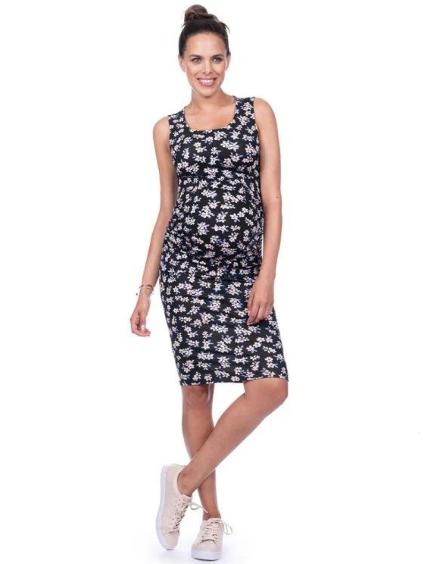 AMAL floral maternity dress