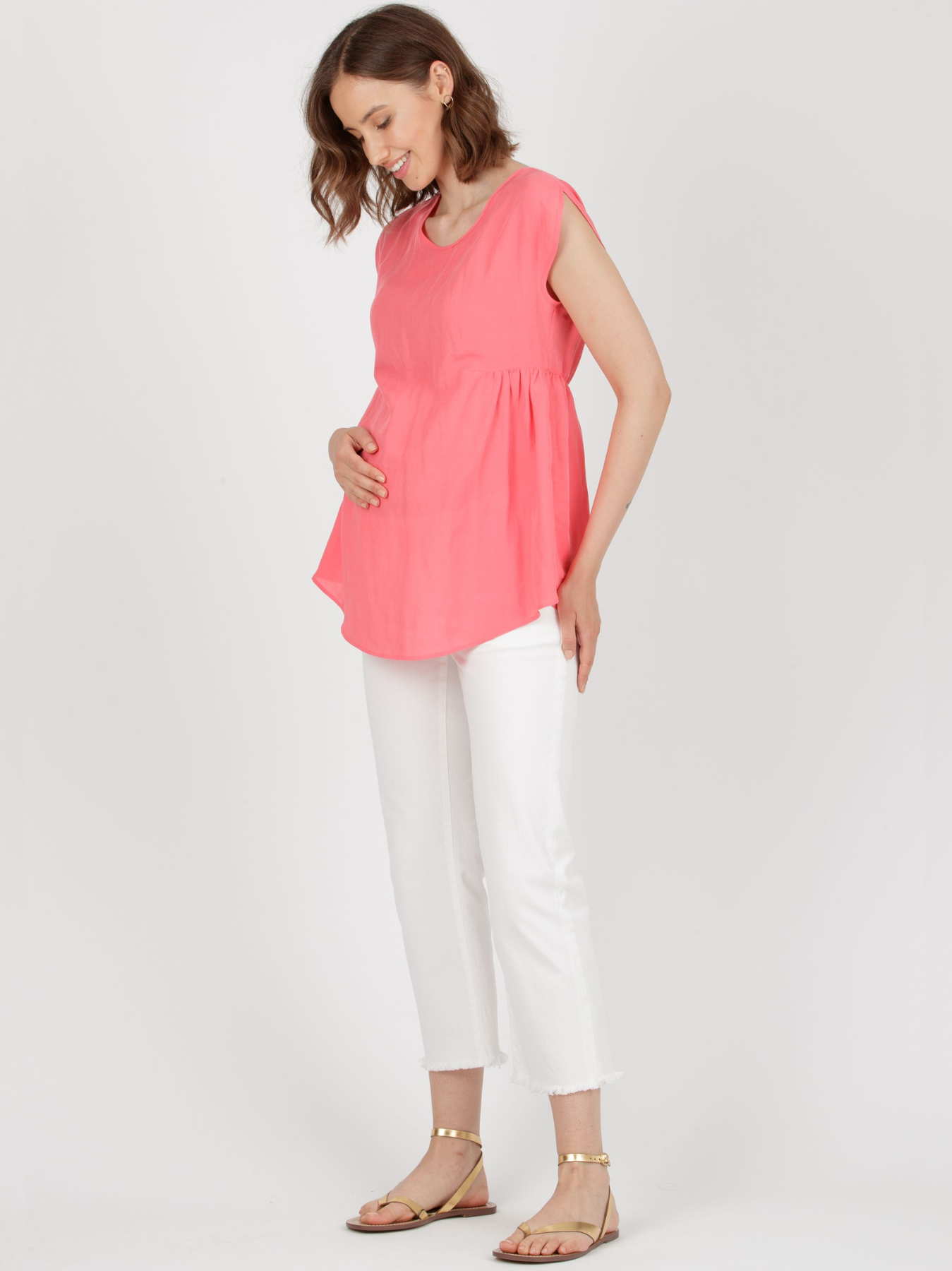 Blouse de grossesse Anais Corail