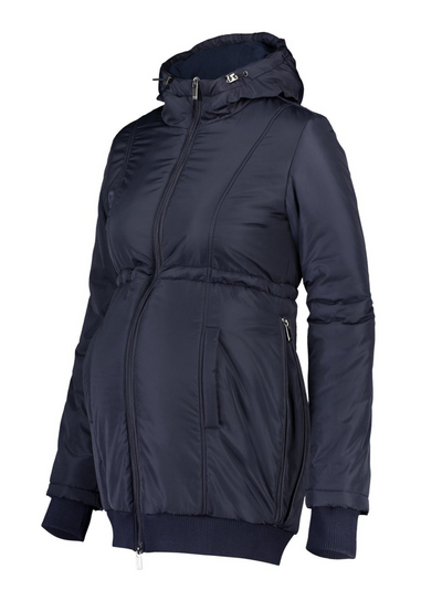 Midnight Blue 3 in 1 Maternity Jacket