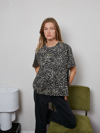 Leopard oversized t-shirt