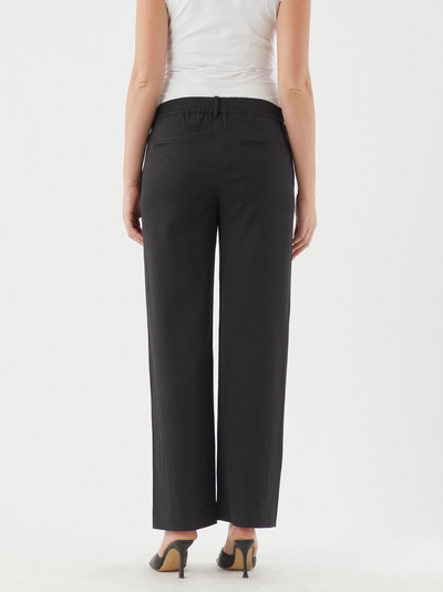 Pantalon de grossesse ample Boho chic Noir